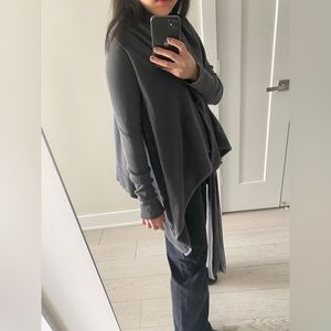 Rick Owens DRKSHDW Grey Cardigan M